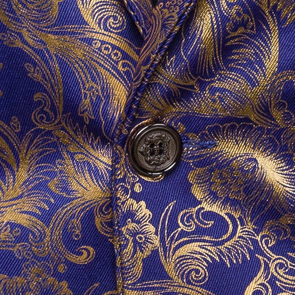 Men's Paisley Print Blazer #25062076 - Blazers | Blue / M