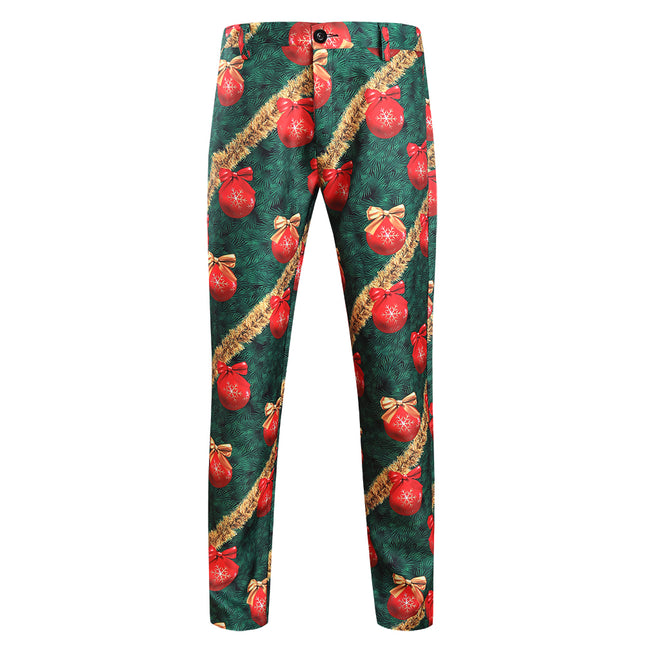 Men's Colorful Printed Pants #XK40 - Pants | Multicolour / M