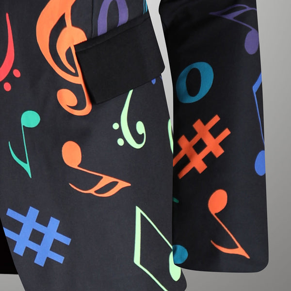 Men High Quality Print Blazers