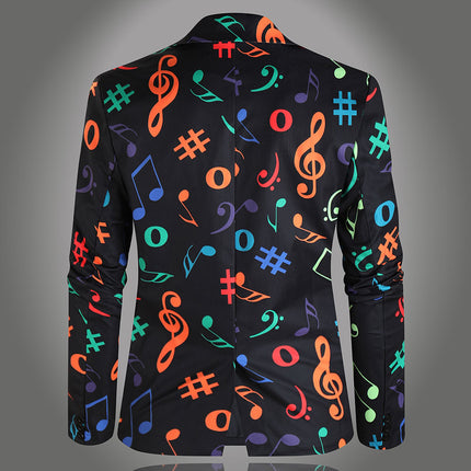 Men High Quality Print Blazers - Blazers | Color1 / M