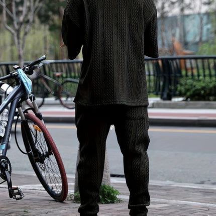Men's Casual Knitwear Set #25062401 - | Khaki / S