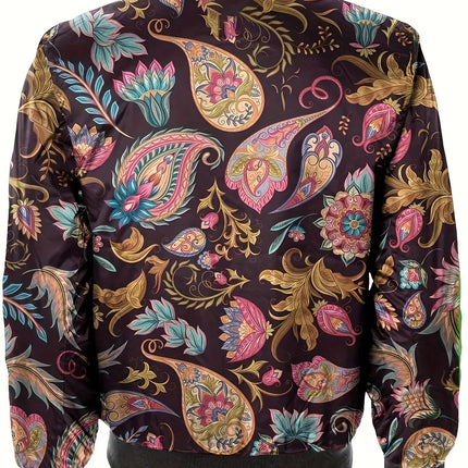 Men's Casual Printed Jacket #25625017 - | Color1 / S