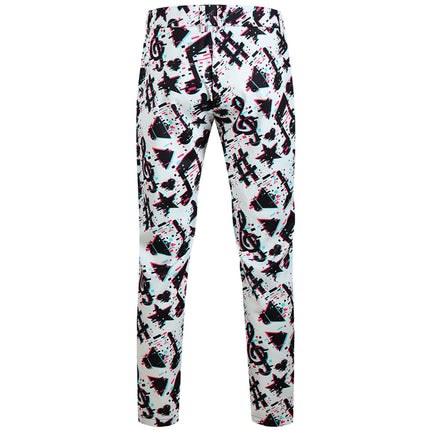 Men's Print Suit #2TZ316 - | Multicolour / M