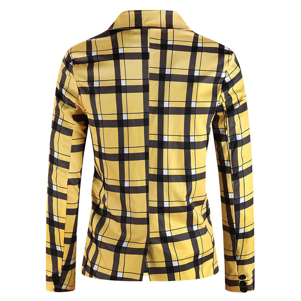 Men’s Checkered Suit #2TZ6020