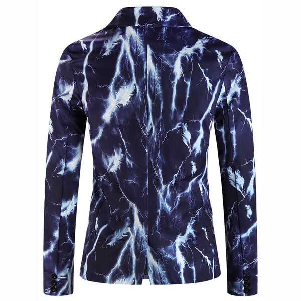 Men's Print Suit #2TZ1210