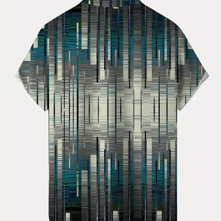 Men's Summer Print Shirt #25060915 - | Color1 / L