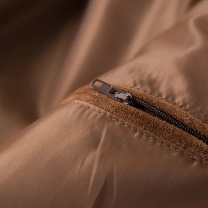 Men's Vintage Bomber Jacket #25061348 - | Light Brown / S