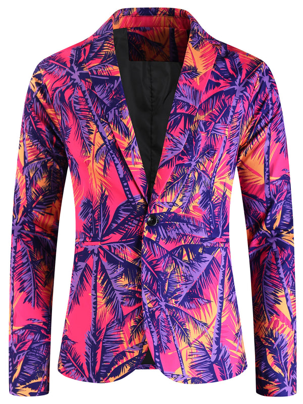 Men's Print Suit #2TZ2507