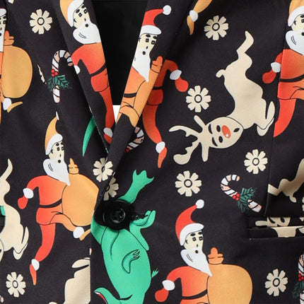 Men's Colorful Printed Suit #2TZ49 - Suits | Multicolour / M