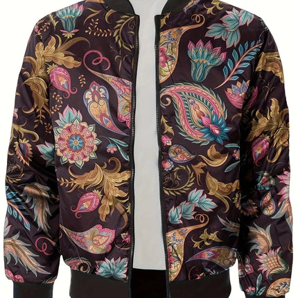 Men's Casual Printed Jacket #25625017 - | Color3 / S