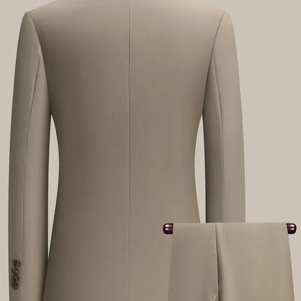 Men's Two-Piece Suit #25061026 - Suits | Beige / S