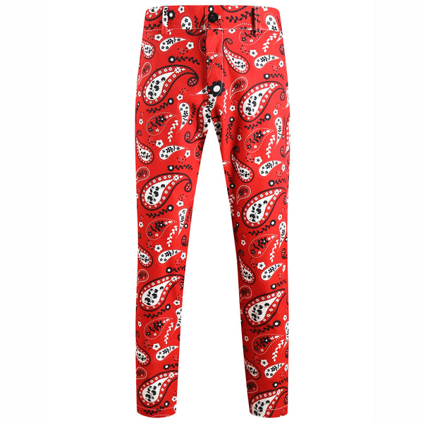 Men's Print Suit #2TZ2523