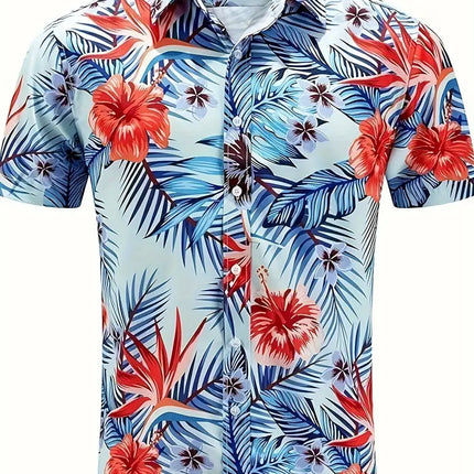 Men's Summer Print Shirt #25060913 - | Color3 / XS
