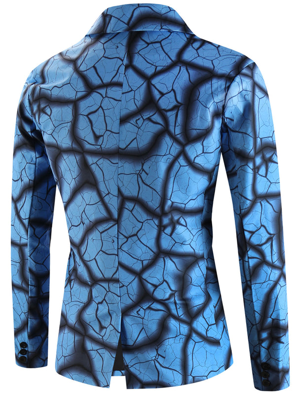 Men's Blue Wave Suit #2TZ-XX2501