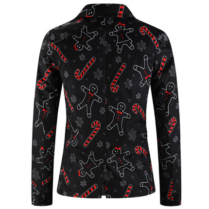 Men's Christmas Three Piece Suit #3TZMK661 - Suits | Multicolour / M