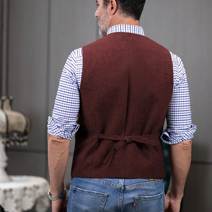 Men's Vintage Vest #25061135 - Vests | Light Brown / XS