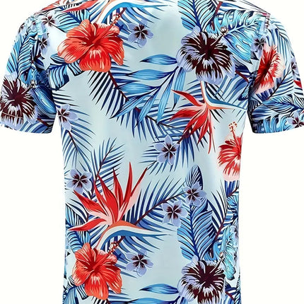 Men's Summer Print Shirt #25060913 - | Color1 / XS