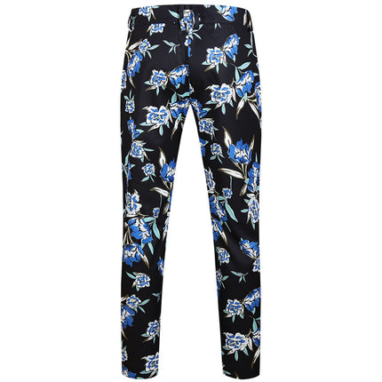 Men's Floral Print Elegant Suit #2TZ182 - Suits | Multicolour / M