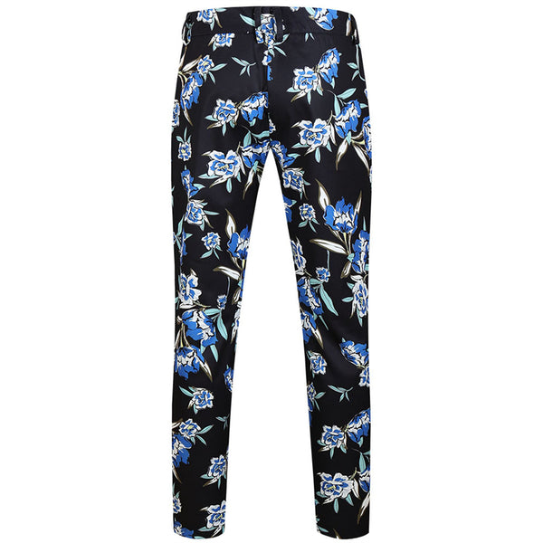 Men's Floral Print Elegant Suit #2TZ182