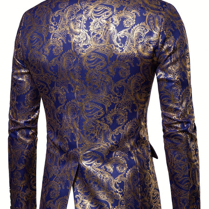 Men's Paisley Print Blazer #25062076 - Blazers | Blue / M