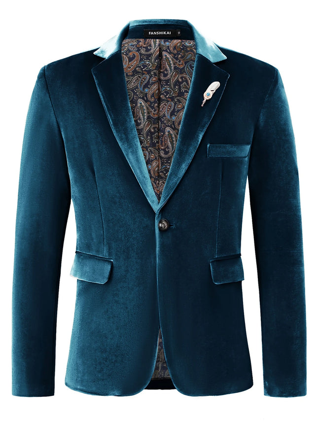 Men's Retro Elegant Blazer #25061770 - Blazers | Color3 / S