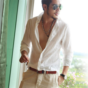 Men's Comfortable Long-Sleeve Shirts #C01