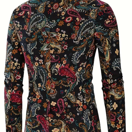 Men's Colorful Print Suit #25061130 - Suits | Multicolour / XS