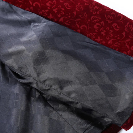 Men's Velvet Print Blazer #S8082