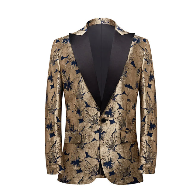 Men's Golden Lily Blazer  #S8091