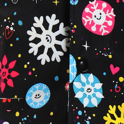 Men's Colorful Printed Vest Suit #2TZMK653 - Suits | Multicolour / M
