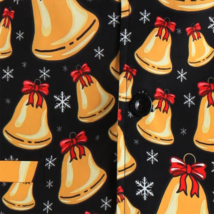 Men's Christmas Bell Vest #MJ650 - Vests | Multicolour / M