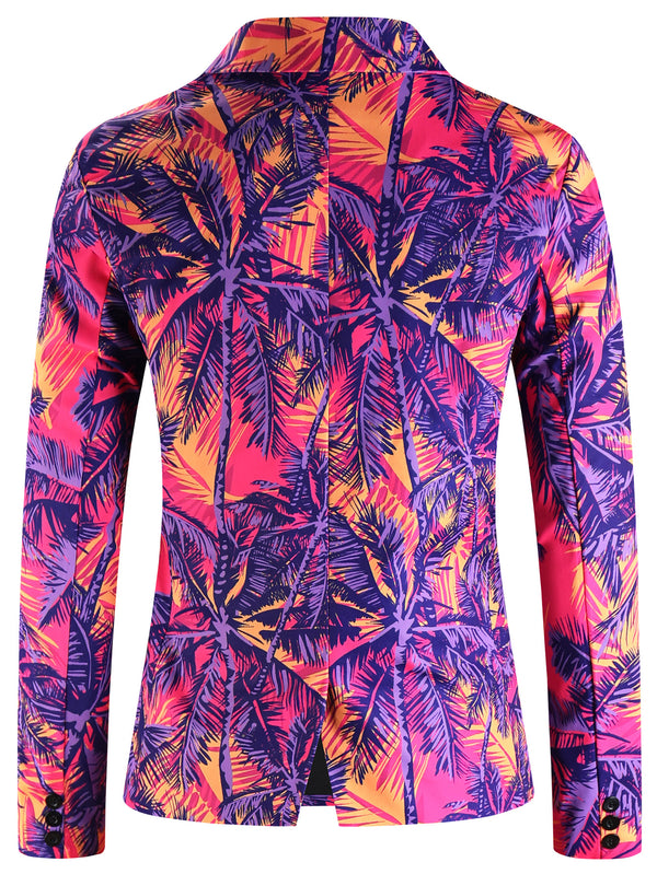 Men's Print Suit #2TZ2507