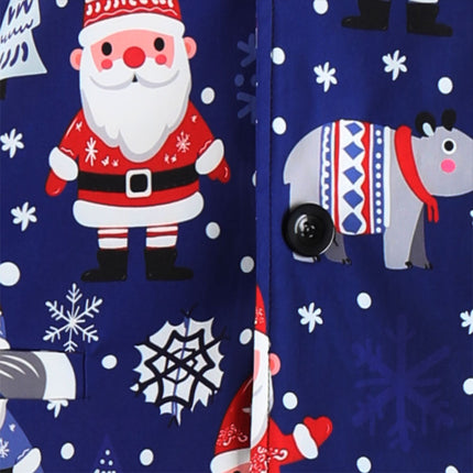 Men's Christmas Printed Vest Suit #2TZMK657 - Suits | Multicolour / M