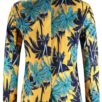 Men's Print Suit #2TZ2506 - Suits | Multicolour / M