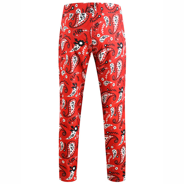 Men's Print Suit #2TZ2523