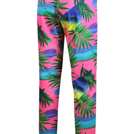 Holiday Glow Printed Leisure Trousers - Pants | Multicolor / M