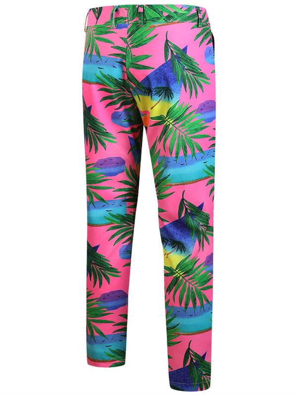 Holiday Glow Printed Leisure Trousers