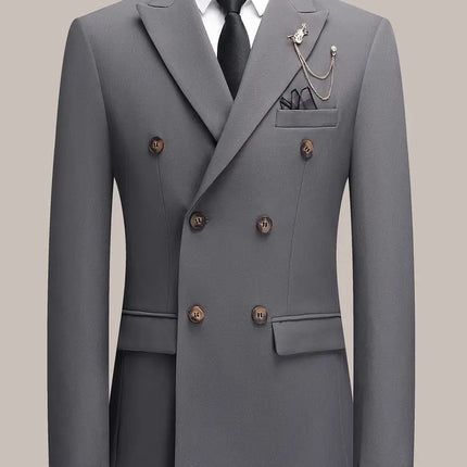Men's Two-Piece Suit #25061026 - Suits | Beige / S
