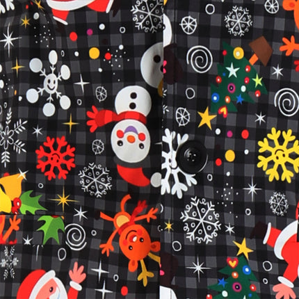Men's Christmas Printed Vest Suit #2TZMK660 - Suits | Multicolour / M