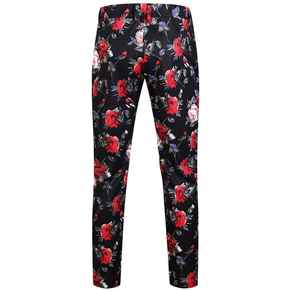 Men's Floral Print Suit #2TZ180