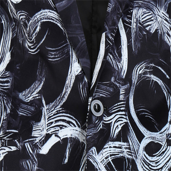 Men's Cool Print Blazer #X319