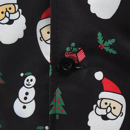 Men's Christmas Printed Vest #MJ46 - Vests | Multicolour / M