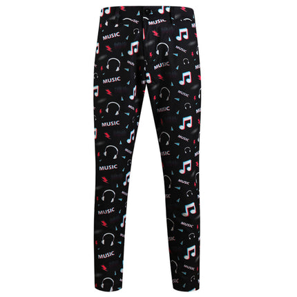 Men’s Melody Print Suit #2TZ-XX1133 - Suits | Multicolour / M