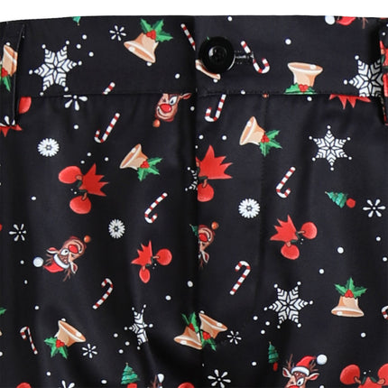 Men's Christmas Printed Vest Suit #2TZMK634 - Suits | Multicolour / M