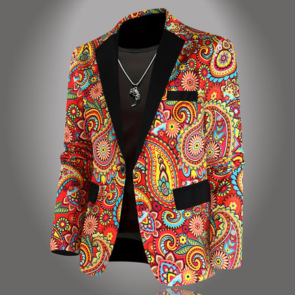 Men High Quality Print Blazers - Blazers | Color1 / M