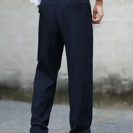 Men's Classic Straight Pants #25627025 - Pants | Deep gray / S