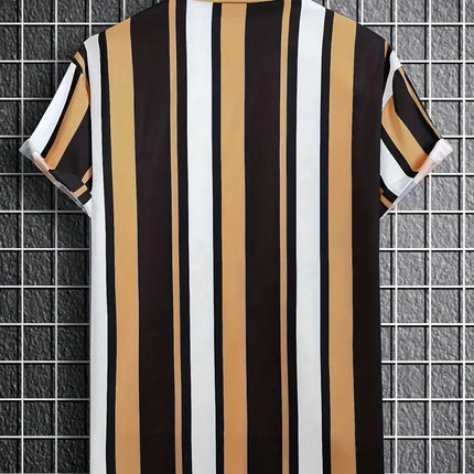 Men's Striped Print Shirt #25061023 - | Color1 / S