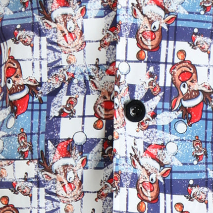 Men's Stylish Printed Vest Suit #2TZMK641 - Suits | Multicolour / M