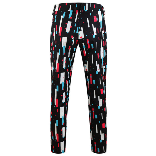 Men's Geometric Block Suit #2TZ-XX1138