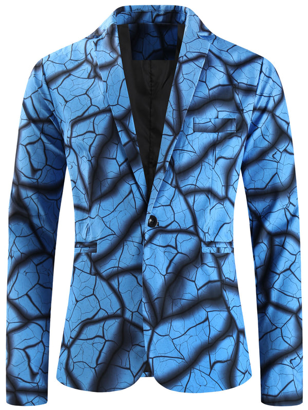 Men's Blue Wave Suit #2TZ-XX2501
